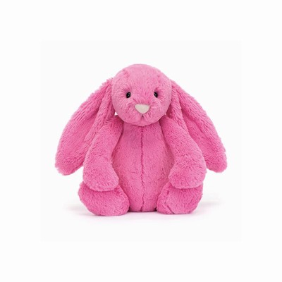 Jellycat Bashful Hot Pink Conejitos | ZBST-42397